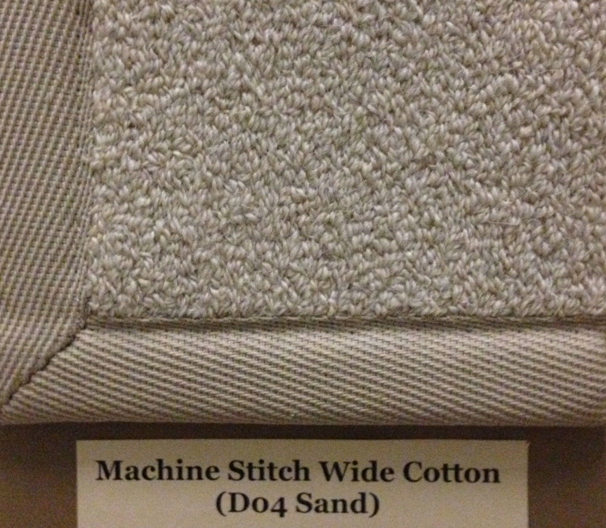 Machine Stitch Wide Cotton